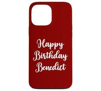 Feliz Cumpleaños Benedicto Carcasa para iPhone 13 Pro MAX