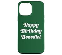 Feliz Cumpleaños Benedicto Carcasa para iPhone 13 Pro MAX