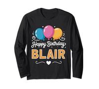 Feliz cumpleaños Blair Manga Larga