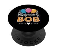 Feliz cumpleaños Bob PopSockets PopGrip Adhesivo