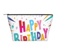 Feliz cumpleaños, Bolsa de artículos de tocador Bolsa de Maquillaje Bolsa de cosméticos Bolsa de artículos de tocador de Viaje portátil