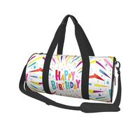 Feliz cumpleaños, Bolsa de Viaje de Gran Capacidad, Bolso Redondo, Bolsa de Viaje Deportiva, Bolsa de Mano, Bolsa de Fitness