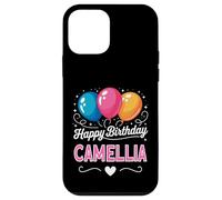 Feliz cumpleaños Camellia Carcasa para iPhone 12 Mini