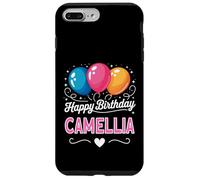 Feliz cumpleaños Camellia Carcasa para iPhone 7 Plus/8 Plus