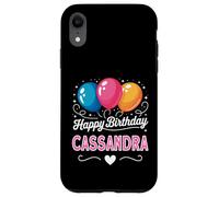 Feliz cumpleaños Cassandra Carcasa para iPhone XR