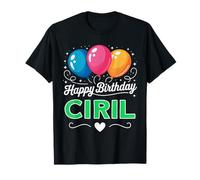 Feliz cumpleaños Ciril Camiseta