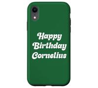 Feliz Cumpleaños Cornelius Carcasa para iPhone XR