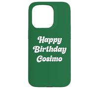 Feliz Cumpleaños Cosimo Carcasa para iPhone 15 Pro