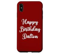 Feliz Cumpleaños Dalton Carcasa para iPhone XS MAX