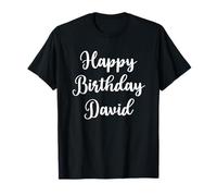 Feliz Cumpleaños David Camiseta