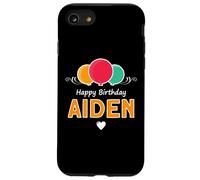 Feliz Cumpleaños Diciendo Aiden Carcasa para iPhone SE (2020) / 7/8