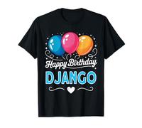 Feliz cumpleaños Django Camiseta
