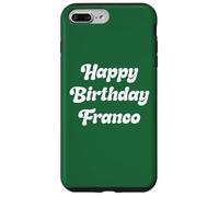 Feliz Cumpleaños Franco Carcasa para iPhone 7 Plus/8 Plus