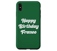Feliz Cumpleaños Franco Carcasa para iPhone XS MAX