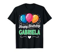 Feliz cumpleaños Gabriela Camiseta