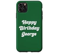 Feliz Cumpleaños George Carcasa para iPhone 11 Pro MAX