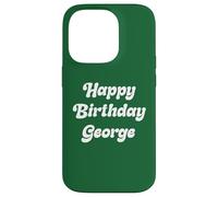 Feliz Cumpleaños George Carcasa para iPhone 14 Pro
