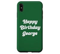 Feliz Cumpleaños George Carcasa para iPhone XS MAX