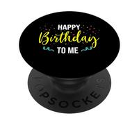 Feliz Cumpleaños Happy Birthday Fiesta Celebrar Party PopSockets PopGrip Adhesivo