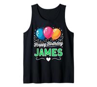 Feliz cumpleaños James Camiseta sin Mangas