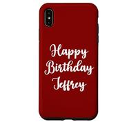 Feliz Cumpleaños Jeffrey Carcasa para iPhone XS MAX