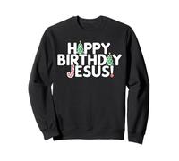 Feliz CUMPLEAÑOS JESÚS Diversión Navidad Bday Boy Christian Meme Sudadera