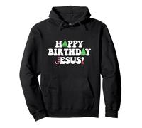 Feliz CUMPLEAÑOS JESÚS Diversión Navidad Bday Boy Christian Meme Sudadera con Capucha