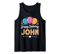 Feliz cumpleaños John Camiseta sin Mangas