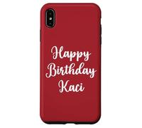 Feliz Cumpleaños Kaci Carcasa para iPhone XS MAX