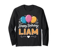 Feliz cumpleaños Liam Manga Larga