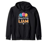 Feliz cumpleaños Liam Sudadera con Capucha