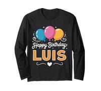 Feliz cumpleaños Luis Manga Larga