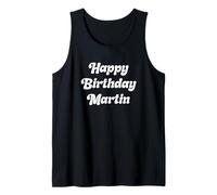 Feliz Cumpleaños Martin Camiseta sin Mangas