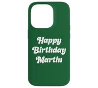 Feliz Cumpleaños Martin Carcasa para iPhone 14 Pro