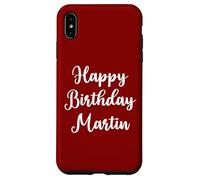 Feliz Cumpleaños Martin Carcasa para iPhone XS MAX