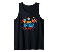 Feliz Cumpleaños Mary Camiseta sin Mangas
