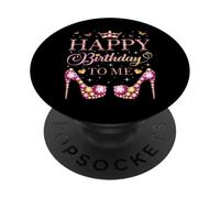 Feliz cumpleaños para mí, es mi Fiesta de cumpleaños PopSockets PopGrip Adhesivo