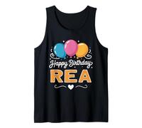 Feliz cumpleaños Rea Camiseta sin Mangas