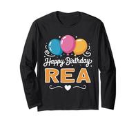 Feliz cumpleaños Rea Manga Larga