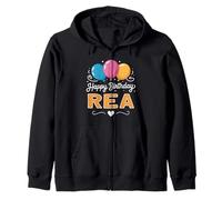 Feliz cumpleaños Rea Sudadera con Capucha