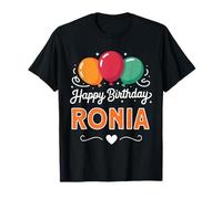 Feliz cumpleaños Ronia Camiseta