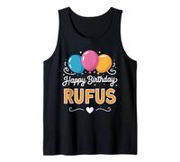 Feliz cumpleaños Rufus Camiseta sin Mangas