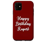 Feliz Cumpleaños Rupert Carcasa para iPhone 11