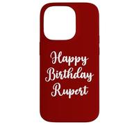 Feliz Cumpleaños Rupert Carcasa para iPhone 14 Pro