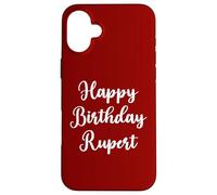 Feliz Cumpleaños Rupert Carcasa para iPhone 16 Plus