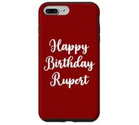 Feliz Cumpleaños Rupert Carcasa para iPhone 7 Plus/8 Plus