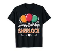 Feliz cumpleaños Sherlock Camiseta