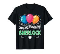 Feliz cumpleaños Sherlock Camiseta