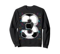 Feliz Cumpleaños Soccer Squad 3er Cumpleaños Jugador Sudadera