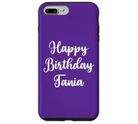 Feliz Cumpleaños Tania Carcasa para iPhone 7 Plus/8 Plus